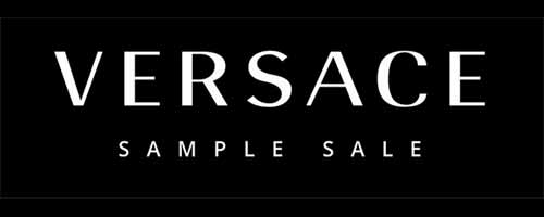 Versace Sample Sale Newyork