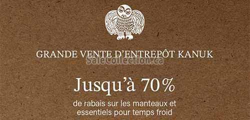 Kanuk Warehouse Sale 2026