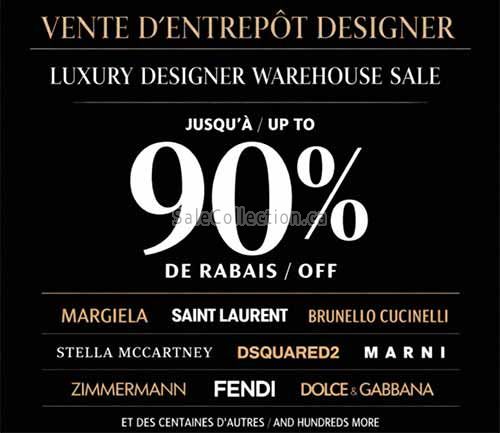 Luxury Designer Warehouse Sale 2026